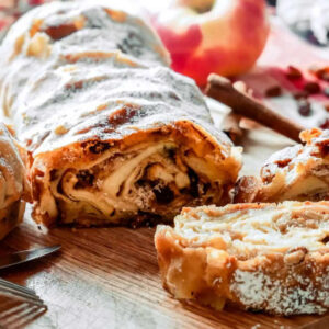 Apfelstrudel de maça