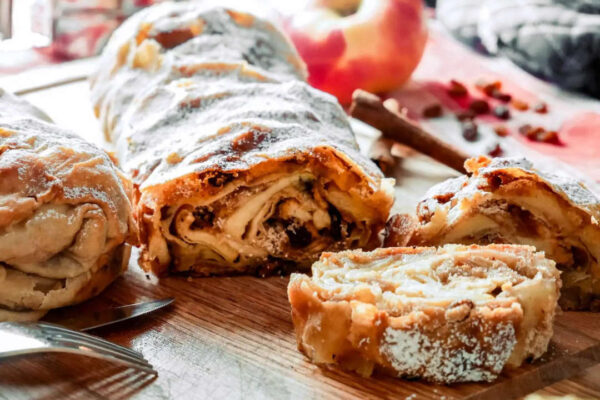 Apfelstrudel de maça