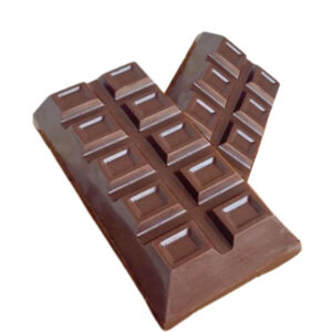 Barra recheada de chocolate